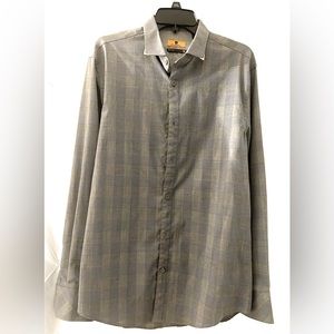 227 Mens Long Sleeve Button-up